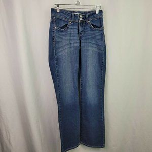 Levis 529 Curvy Boot Cut 2M Blue Denim Stretch Wom
